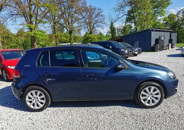 Volkswagen Golf cena 21900 przebieg: 192525, rok produkcji 2010 z Połczyn-Zdrój małe 497